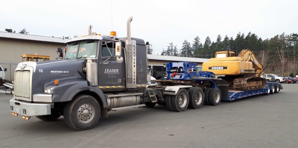 Victoria, BC equipment transport